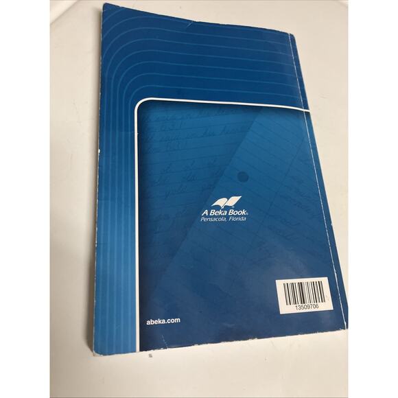 ABEKA Homeschool Grade 5 Workbook PENMANSHIP MASTERY II (4th Edition) Preowned - Picture 4 of 4